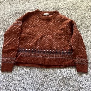 Cropped madewell sweater